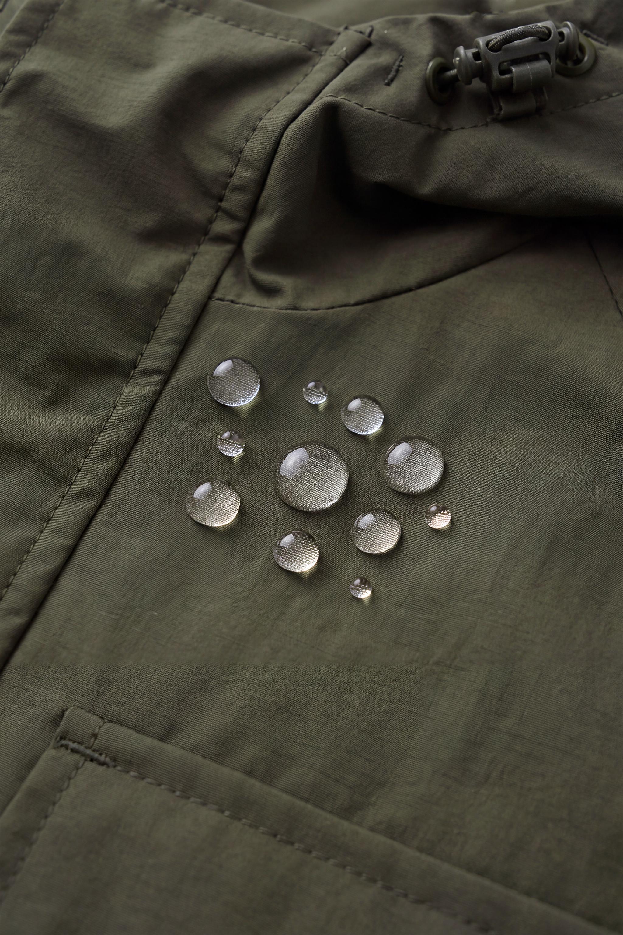 WATER-REPELLENT HOODIE PARKA